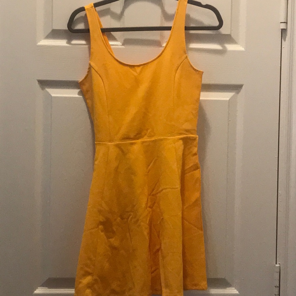 Bright yellow mini